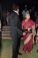 Amitabh Bachchan, Jaya Bachchan at Amish Trpathi_s success bash in Taj Land_s End, Mumbai on 31st March 2013 (123).JPG